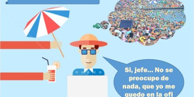 me gusta trabajar en agosto